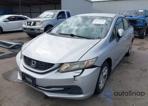 2013 Honda Civic Lx z USA, uszkodzony, nr VIN 19XFB2F57DE284789